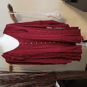 Free people Red dress